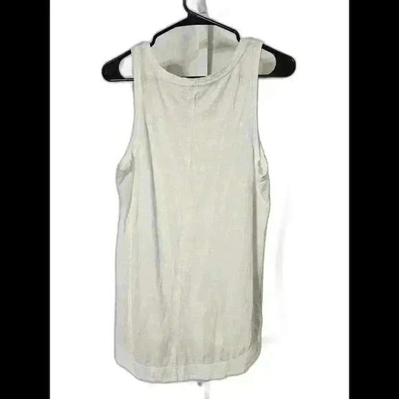 Loft Women's Light Beige Sleeveless Top - Picture 2 of 3